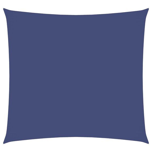 vidaXL Voile de parasol tissu oxford carré 2 5x2 5 m bleu