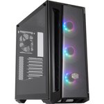 COOLER MASTER MasterBox Dark Mirror Boîtier PC Gaming (ATX, Panneau en verre trempé, 3x120mm ARGB) - Noir