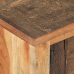 vidaXL Table basse 90x50x31 cm Bois de récupération massif