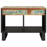 vidaXL Table basse 55x50x40 cm bois de récupération massif