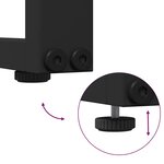 vidaXL Ensemble de salle à manger pour jardin 2 Pièces Anthracite Acier