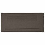 vidaXL Tête de lit capitonnée Gris Naturel et Clair 200 cm Pin massif