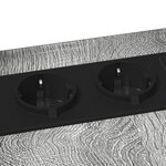 vidaXL Table de chevet Gris sonoma 41.5 x 26 x 60.5 cm