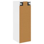 vidaXL Cabinet de Salle de Bain Mural Blanc 33 x 34 5 x 100 cm