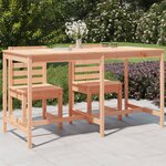vidaXL Table de jardin 203 5x90x110 cm bois massif de douglas