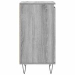 vidaXL Buffet sonoma gris 40x35x70 cm bois d'ingénierie