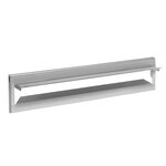 Entrée de boîte aux lettres en acier inoxydable pour porte  mur  C-611  32 5 x 3 cm