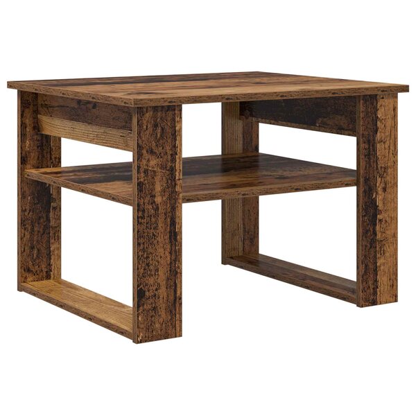 vidaXL Table basse Bois ancien 64 x 54 x 44 cm Bois d'ingénierie