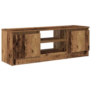 vidaXL Meuble TV vieux bois 102x30x36 cm bois d'ingénierie