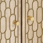 vidaXL Armoire lavabo de salle de bain bois massif de manguier