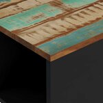 vidaXL Table basse 60x50x35 cm bois de récupération massif