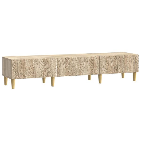 vidaXL Meuble TV 147 x 34 5 x 30 cm Chêne Sonoma Bois d'ingénierie