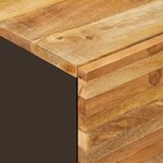 vidaXL Ensembles de salle de bain 2 Pièces Naturel Bois de mangue massif