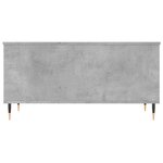 vidaXL Table basse Gris béton 90x44 5x45 cm Bois d'ingénierie