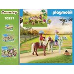 PLAYMOBIL - 70997 - Décoration de fete avec poneys