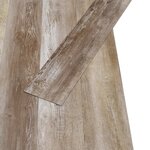 vidaXL Dalles de plancher PVC autoadhésif 5 21 m² 2mm délavage de bois