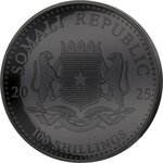 Pièce de monnaie en Argent 100 Shillings g 31.1 (1 oz) Millésime 2025 Golden Enigma GOLDEN ENIGMA