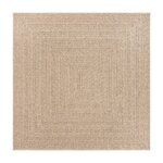 vidaXL Tapis ZIZUR 200x200 cm aspect de jute intérieur et extérieur