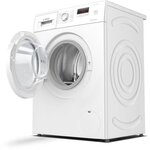 Lave-linge hublot bosch waj28057ff - 7 kg - induction - fin différée - 1400 trs/min - blanc