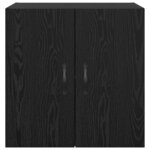 vidaXL Armoire Murale Chêne noir 60 x 31 x 60 cm Bois d'ingénierie