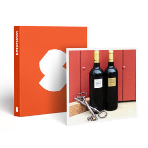 SMARTBOX - Coffret Cadeau Coffret 2 bouteilles de bordeaux rouge du Château Sainte Barbe -  Gastronomie