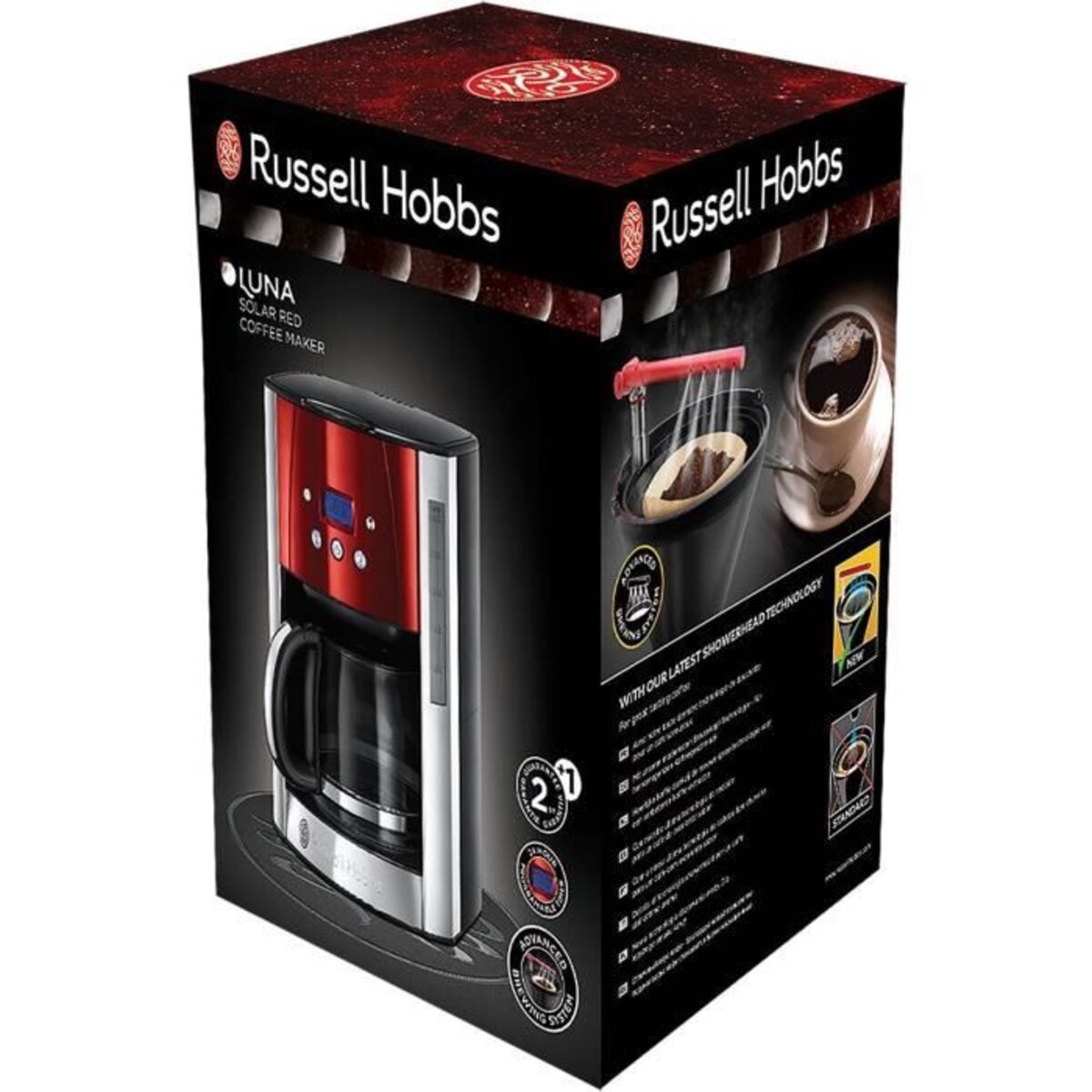 RUSSELL HOBBS Cafetière isotherme et programmable Chester 20670-56