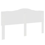vidaXL Tête de lit Blanc Brillant 180 cm Bois d'ingénierie