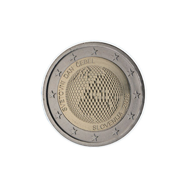 Slovénie 2018 - 2 euro commémorative abeilles