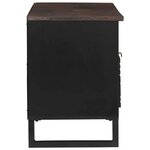 vidaXL Cabinet de télé Marron 105 x 33 x 46 cm bois de manguier massif