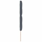 vidaXL Tête de lit avec des lumières à LED Réglable Gris 80 cm Velours