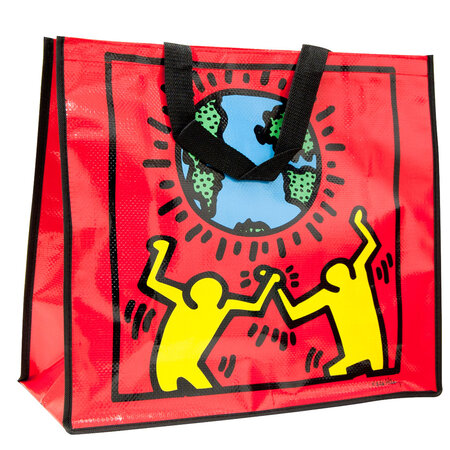 Sac pour les courses planet keith haring