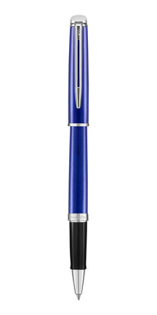Waterman hemisphere stylo roller  bleu brillant  recharge noire pointe fine  coffret cadeau