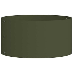 vidaXL Cache-pot de jardin Vert olive 40 x 40 x 20 cm