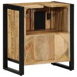 vidaXL Cabinet de Salle de Bain Marron Bois de manguier massif