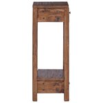vidaXL Support de Plante Marron 30 x 30 x 80 cm Bois d'Acajou