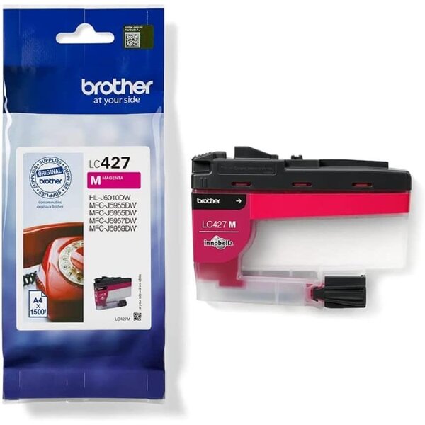 Cartouche d'encre original lc427m magenta brother