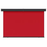 vidaXL Auvent latéral de balcon 175x250 cm Rouge