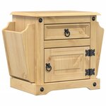 vidaXL Table de chevet Corona 45x35x47 5 cm bois de pin massif