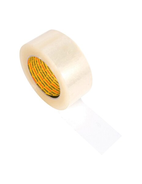 (lot  36 rouleaux) ruban adhésif polypropylène scotch® 3m 375 e transparent 48mmx100m