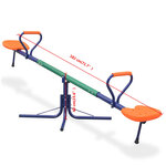 vidaXL Bascule rotative à 360 degrés Orange