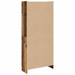 vidaXL Buffet haut vieux bois 82 5x30 5x185 cm bois d'ingénierie