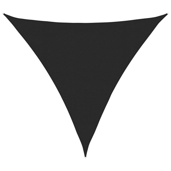 vidaXL Voile d'ombrage 160 g/m² Noir 4 5x4 5x4 5 m PEHD