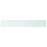 vidaXL Panneau pour étagère Verre transparent 80 x 12 cm