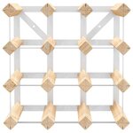 vidaXL Casier à bouteilles 12 bouteilles Pinède solide