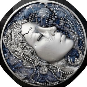 Monnaie ATLANTIS Forgotten Civilization Antique 2 Oz Argent 2000 Francs Cameroon 2025 (PRÉCOMMANDE)