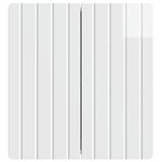 vidaXL Armoire Murale Blanc brillant 59 x 31 x 64 cm Bois d'ingénierie