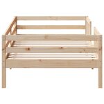 vidaXL Cadre de lit sans matelas 80x200 cm bois massif de pin