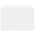 vidaXL Bureau mural Blanc 100 x 45 x 30 cm Bois d'ingénierie