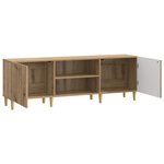 vidaXL Meuble TV 150 x 31 x 50 cm Chêne artisanal Bois d'ingénierie