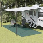 vidaXL Tapis de sol de camping vert 6x2 5 m